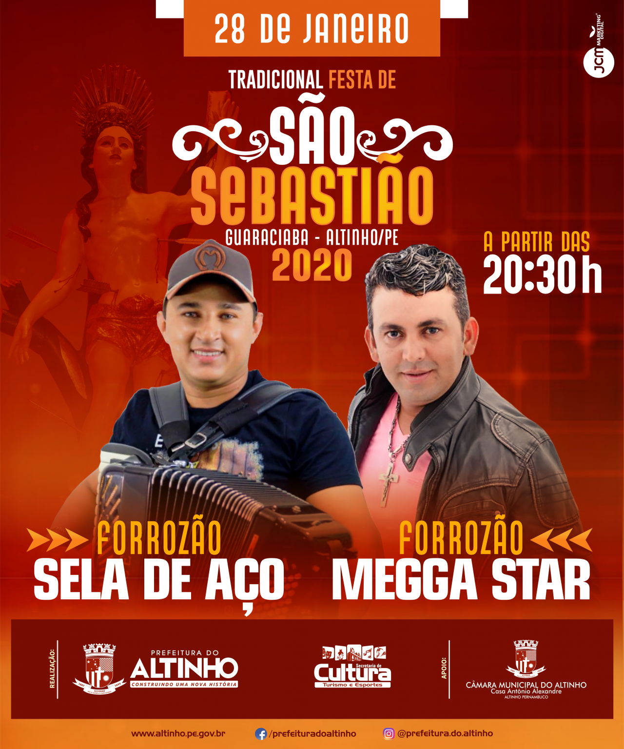 Prefeitura Do Altinho Governo Municipal Do Altinho Divulga A ProgramaÇÃo Da Festa De SÃo 7753